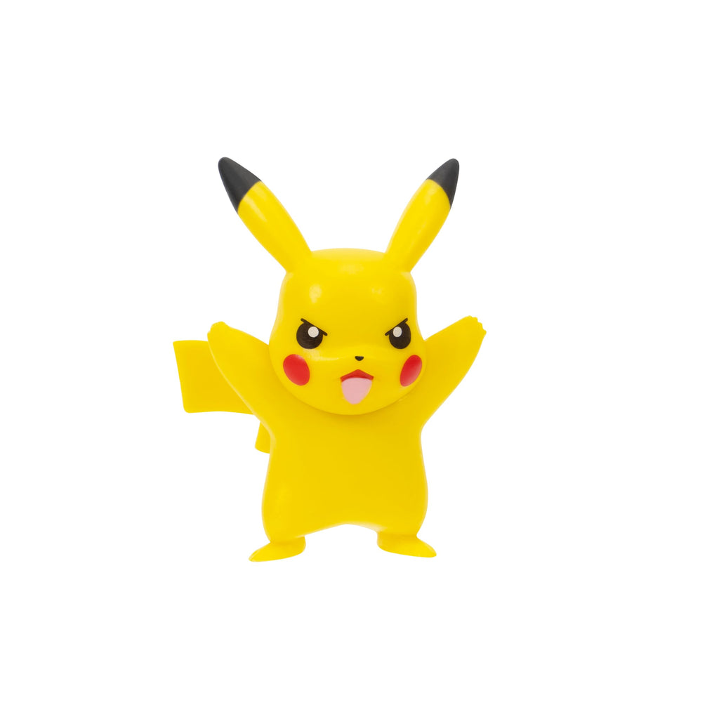 Pokémon Pikachu Clip ‘N’ Go Bandolier Set - 2-Inch Pikachu Battle Figure with Poke Ball and Fast Ball Plus Themed Belt and Bandolier