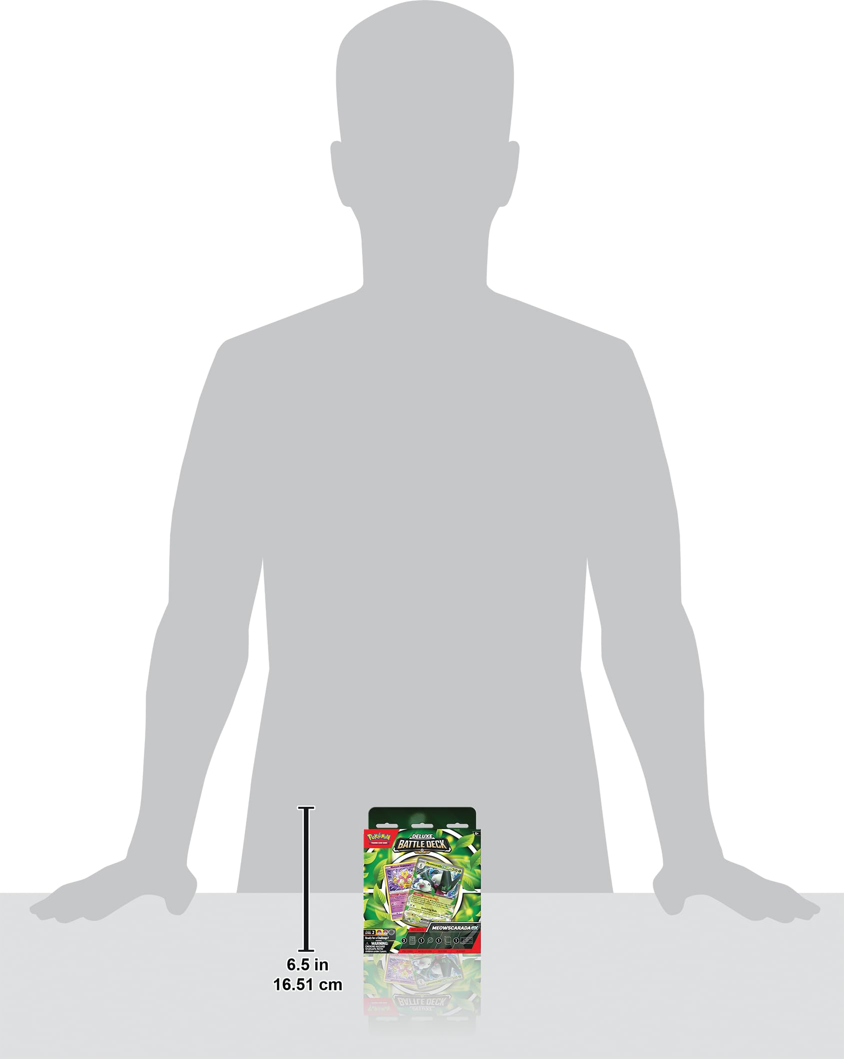 Pokémon TCG: Meowscarada ex Deluxe Battle Deck (Ready-to-Play 60-Card Deck & Accessories)