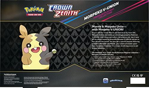 Pokémon TCG: Crown Zenith Premium Playmat Collection Morpeko V-Union Box