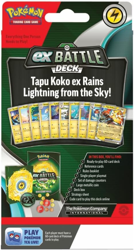 Pokemon TCG: Battle Deck Tapu Koko ex