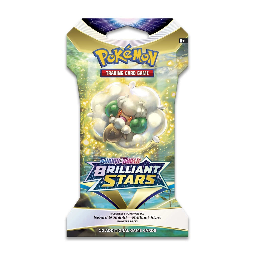 Pokemon Sword and Shield Brilliant Stars (8) Sleeved Booster Packs Sealed
