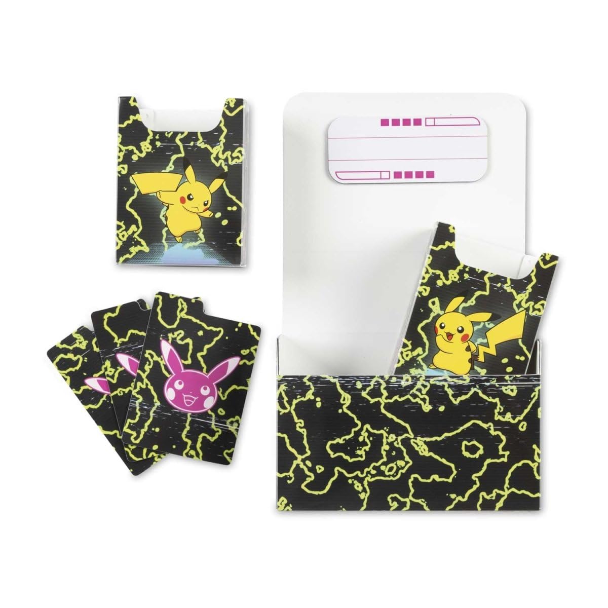 Pokemon Pokémon Center: Pokémon TCG: Pikachu Neon Charge Double Deck Box
