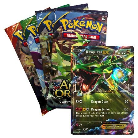 Pokemon Tins 2016 Trading Cards Best of Ex Tins Featuring Rayquaza Collector Tin