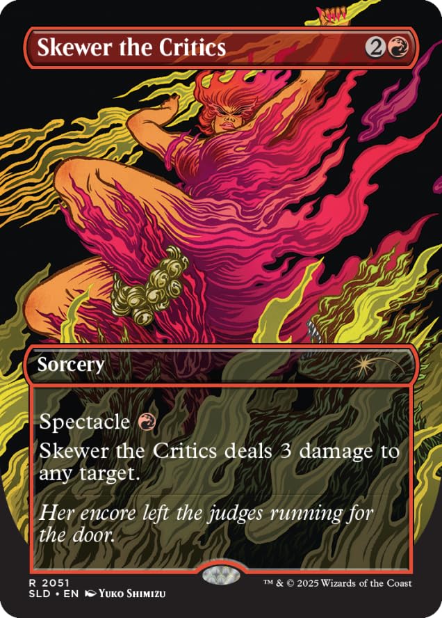 Magic the Gathering Secret Lair Everything is On Fire (Non-Foil)