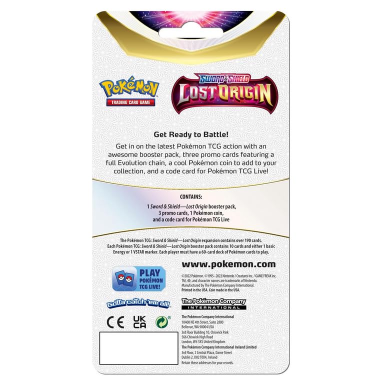 Pokemon TCG: Lost Origin Premium Checklane Blister Pack (Torterra)