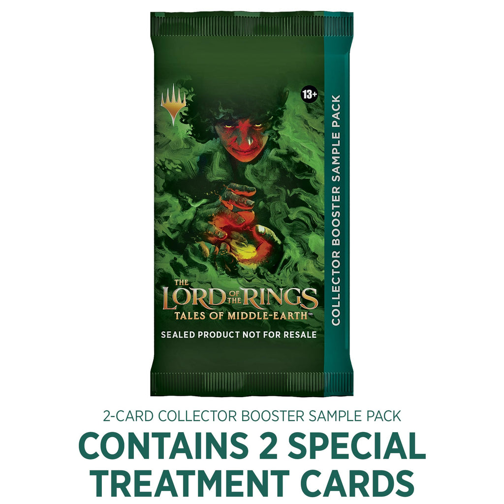 Magic The Gathering The Lord of The Rings: Tales of Middle-Earth Commander Deck 2 + Collector Booster Sample Pack