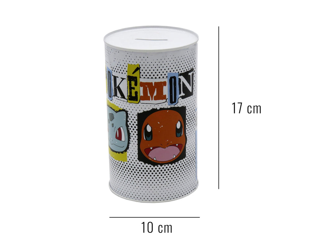 POKÉMON Big Tin Coin Bank, 10 x 17 x 10cm