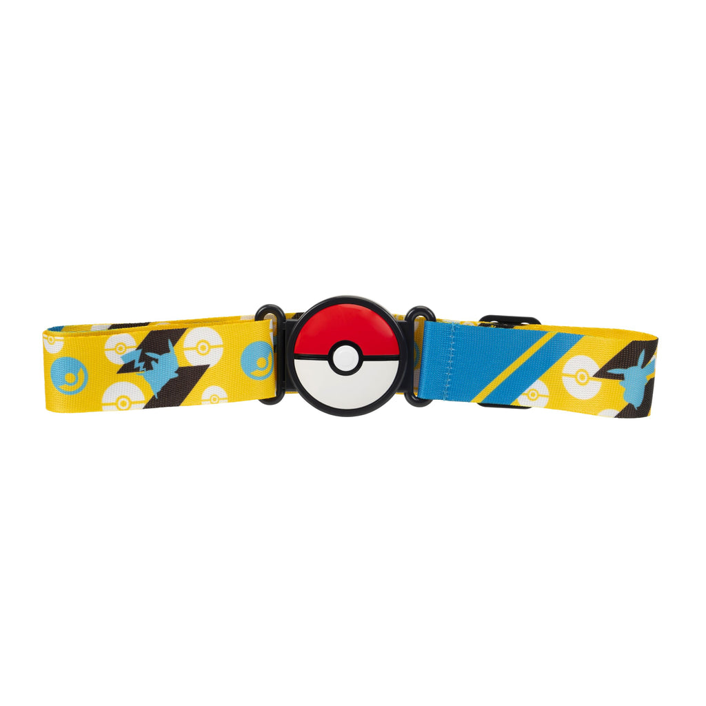 Pokémon Pikachu Clip ‘N’ Go Bandolier Set - 2-Inch Pikachu Battle Figure with Poke Ball and Fast Ball Plus Themed Belt and Bandolier
