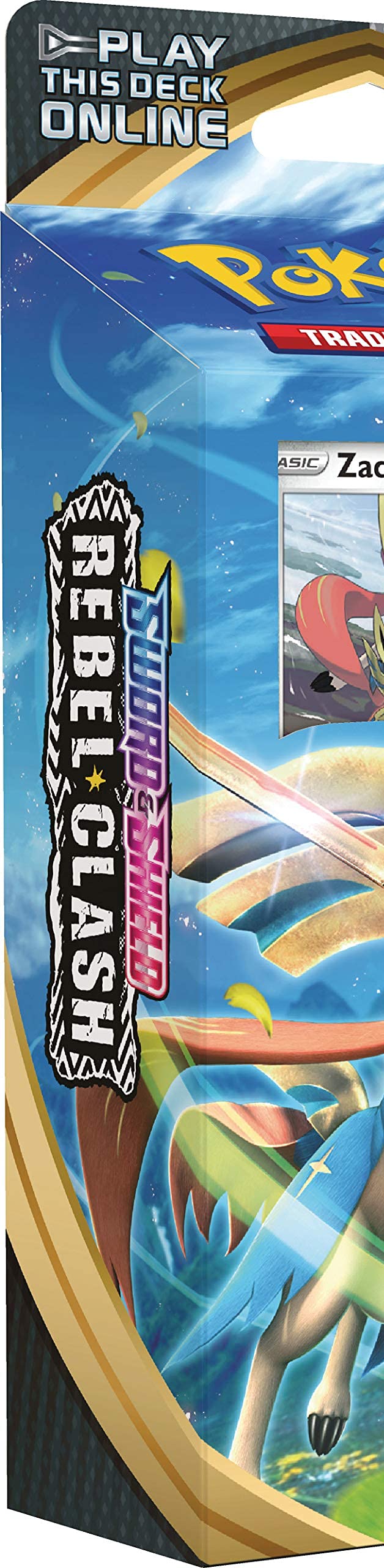 Pokemon TCG: Sword & Shield Rebel Clash Theme Deck Featuring Zacian