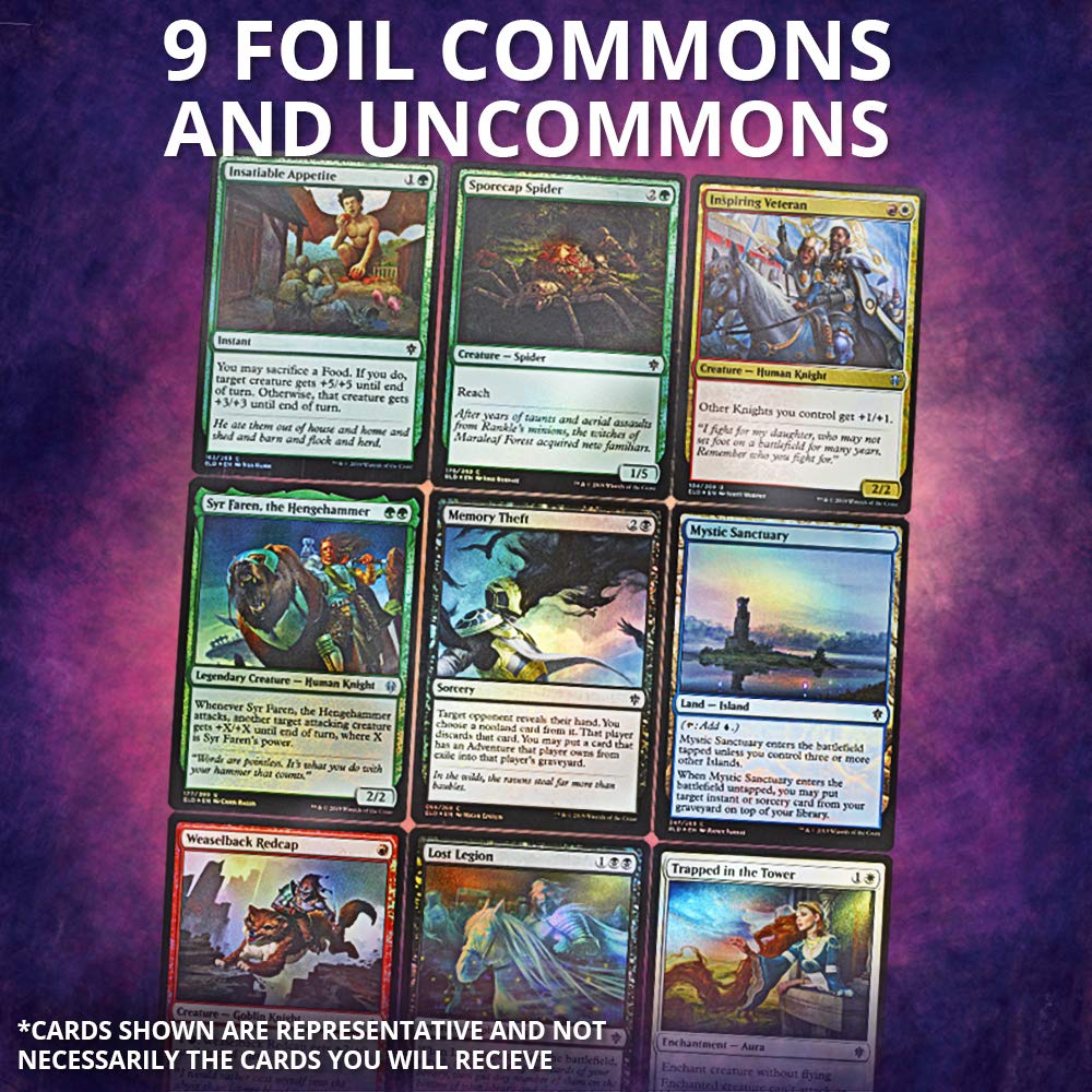 The Gathering Throne of Eldraine Collector Booster | 15 Card Booster Pack | Special Collector Cards