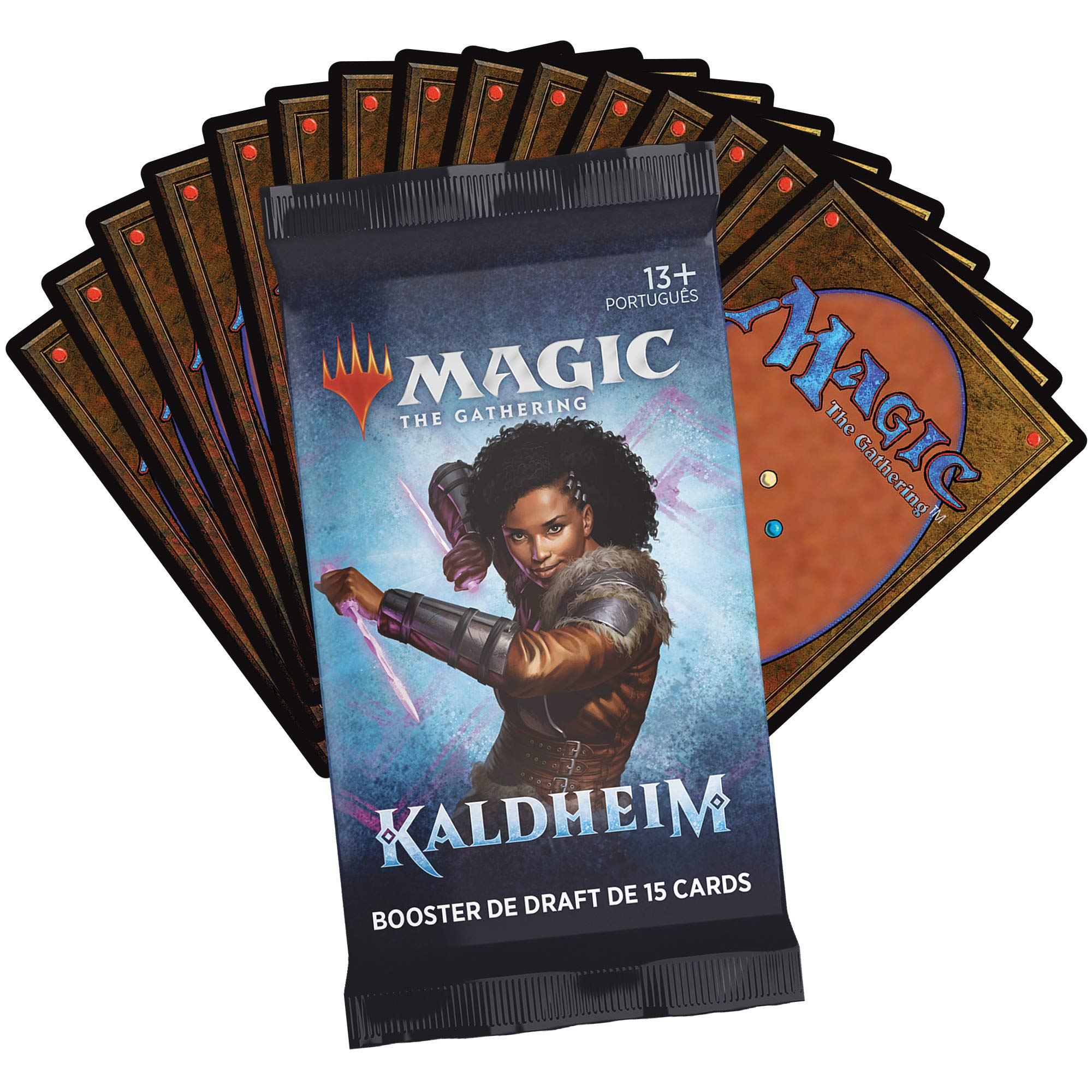 Magic The Gathering MTG-KHM-BD-EN Kaldheim Draft Booster Pack, Multi