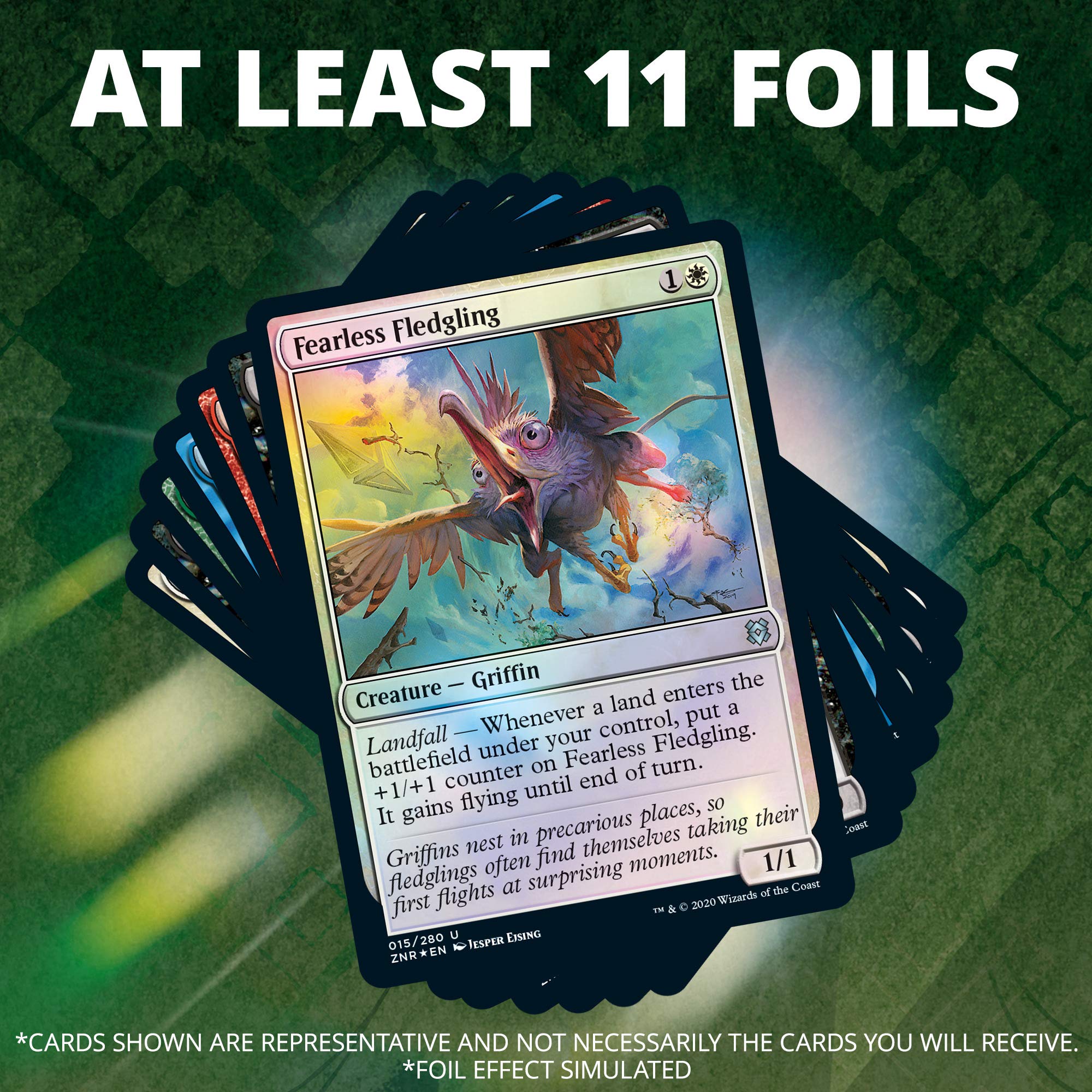 Magic: The Gathering Zendikar Rising Collector Booster (15 Premium Cards Per Pack)