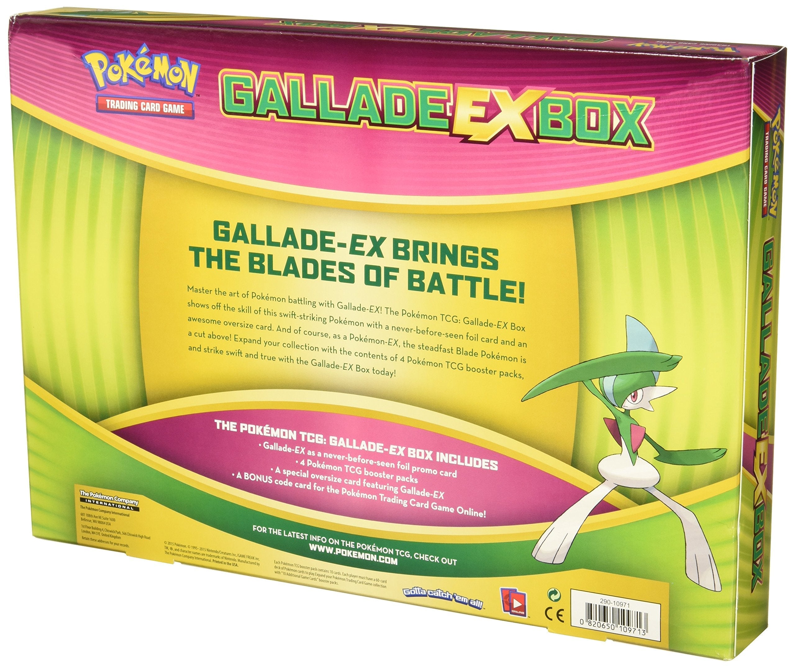 Pokemon POKGLDEXBX TCG: Gallade EX Box Card Game